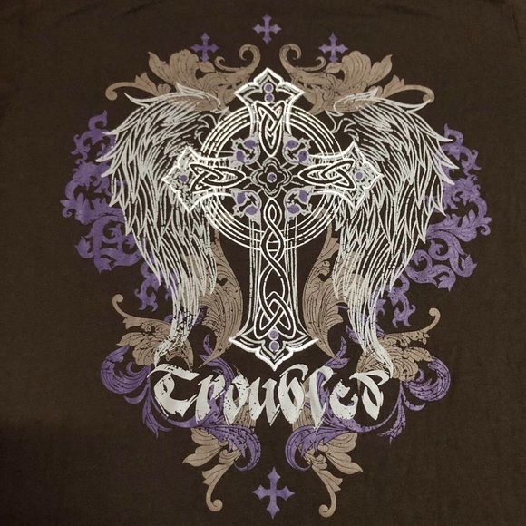 Minga London Winged Cross T-Shirt - Picture 5 of 7